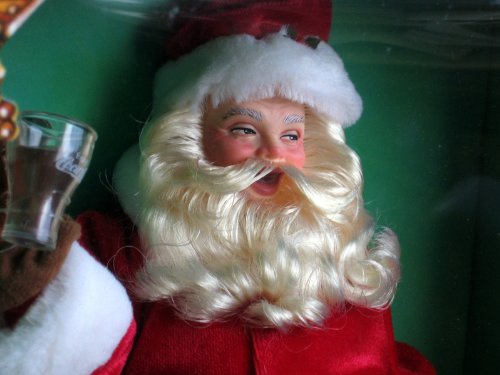 Muñeco Ken de Santa Coca-Cola clásico 12" miniatura 7