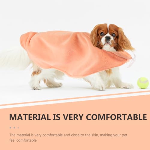 Disfraz capa cálida para perro SUPVOX talla M caqui miniatura 7