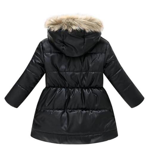 Winter Coats for Girls Hooded Kids 4-10Y Toddler Warm Snow Jacket Long, Girls Snow Coat, Kids Jackets Girls2