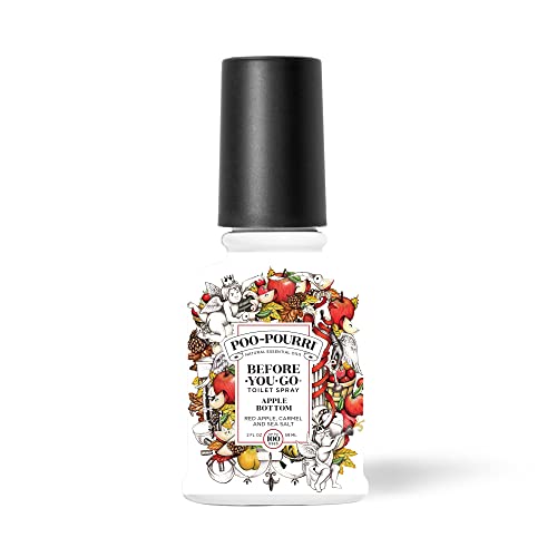 Image of Poo-Pourri Before-You-Go Toilet Spray, Apple Bottom, 2 Fl Oz - Red Apple, Caramel and Sea Salt