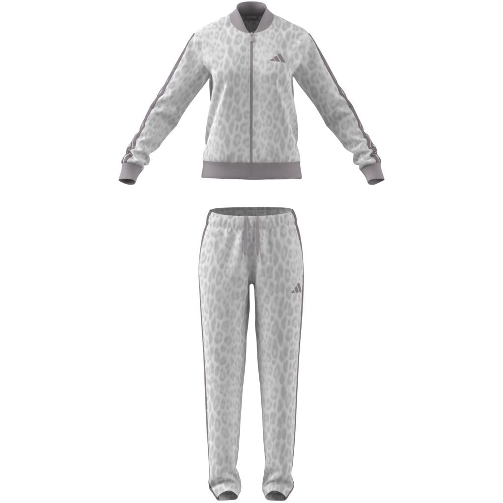 adidas Essentials 3-stripes Tracksuit Animal Aop Chándal Mujer (Pack de 1)