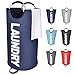 Amazon Brand – Eono 82L Grandi Ceste per la Biancheria, Raggruppabili Sacchi da Biancheria, Pieghevole Cesta del Bucato - Blu Scuro, L