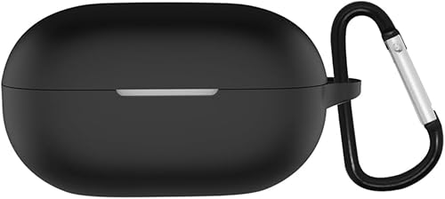 LIUZIHAN Funda Compatible con Beats Solo Buds, Ultradelgado Silicona Case Cover, Anti-caída, Portátil, Fundas para Beats Solo Buds.(Negro)