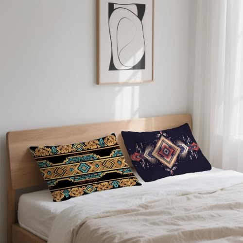 Coussin extérieur imperméable 40x80 cm en lin moderne résistant lot de 2
