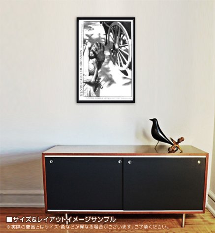 Amazon.co.jp: ポスター アンリ カルティエ ブレッソン Village Baby