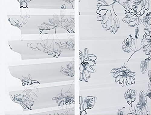 KS Handel 24 3D FENSTERROLLO - NEUHEIT - 120x150 cm Blumen DOPPELROLLO -...