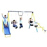 Sportspower Super 1st Metal Swing & Slide Set