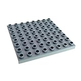  1 x Lego Duplo Bau Basic Platte neu-hell grau 8x8 Noppen Zoo Steinzeit Feuerwehr 6168 51262