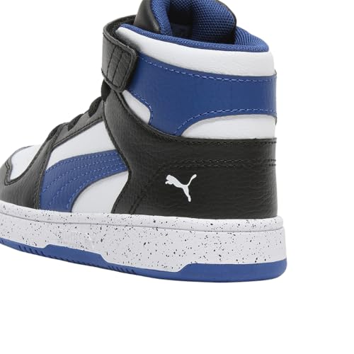 Image of PUMA Kids' Rebound Layup Mid Hook and Loop Sneakers