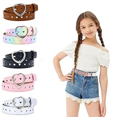 5 Pieces Coloful Heart Belt
