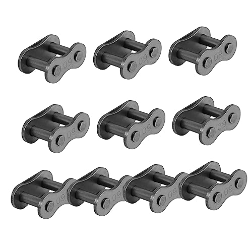 Garneck 10pcs Chain Buckle Quick Release Link Connectors for Heavy-Duty Applications and Chain Connecting Links for Industrial Machinery and Outdoor Use
