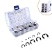 Produktbild Leoboone Carbon Federstahl E-Clip Sprengring Sicherungsring Sicherungsring Kit 160er Auto Ersatzteile