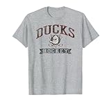 Anaheim Ducks Vintage Hockey Gray NHL Officially Licensed T-Shirt