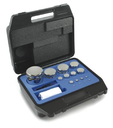 Kern 325-024 1 mg-50 g F1 Class Set of Weight in Plastic Case with Stainless Steel