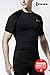 CLSL TM-R36-BB_X-Large Tesla Men's Thermal WinterGear Compression Baselayer Short Sleeve T Shirts R36