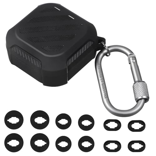 VALICLUD TPU Earbuds Case mit flexiblen Silikon Eartips stoßfest und Kratzfest kompatibel mit kabellosen In Ear Kopfhörern Praktisch für Erwachsene für unterwegs und Bürogebrauch