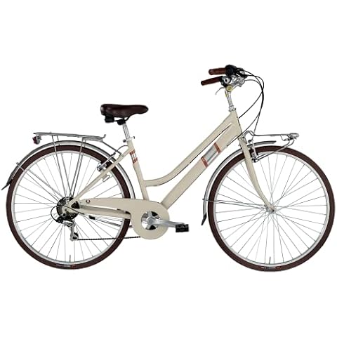 Bicicleta ALPINA BIKE Roxy para Mujer, Crema, 28" Cover