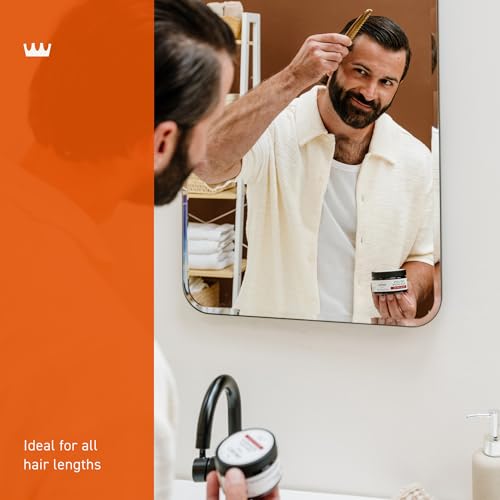 image for Cremo Hair Styling Matte Cream, Premium Barber Grade, Light Hold, Low 