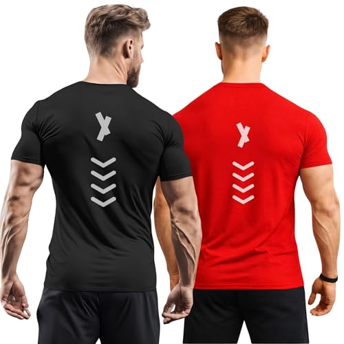 Image of 3Colours RGB Polyester Quick-Dry Sport T-Shirt, High-Performance-APEX
