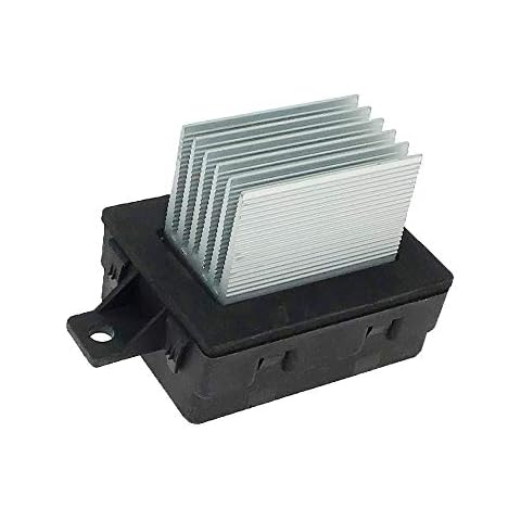 HVAC Fan Blower Motor Resistor Fits 2010-2012 Ford Fusion Lincoln MKZ 2006 2010-2011 Mercury Milan Replace 6E5Z19E624AA 8E5Z19E624A 4P1589 JA1712 YH1825 RU797 Cover