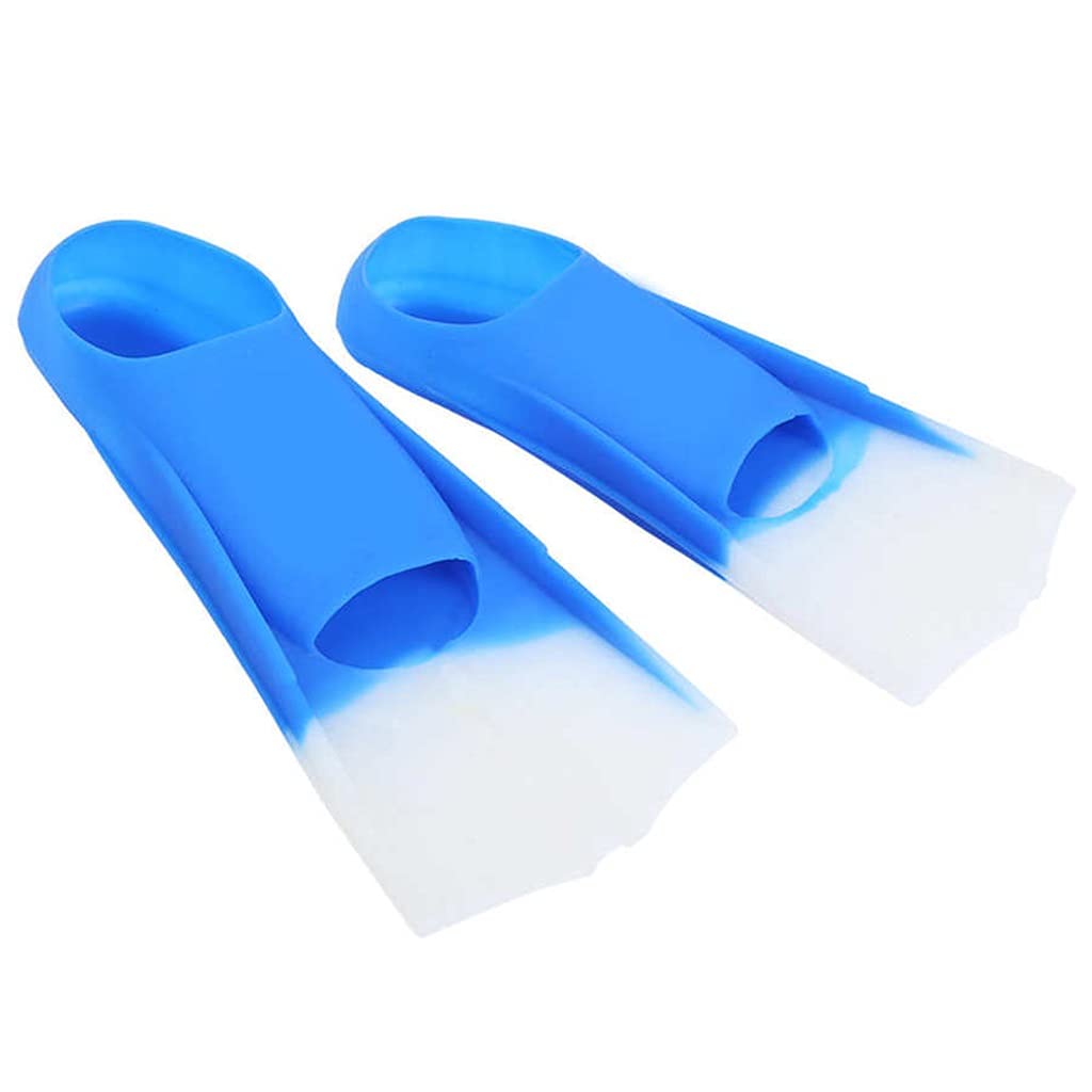 1 Paio di Pinne da Immersione in Silicone Professionali, comode Pinne da Nuoto for Lo Snorkeling, Strumento di Assistenza al Nuoto