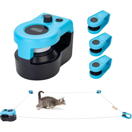 Vlfn 猫おもちゃ 電動 自動 猫じゃらし 充電式 バッテリー内蔵 一人遊び可能 動くおもちゃ 猫運動不足解消 ストレス解消 鳥音&羽付き もふもふボール&イヌハッカボール付属 絡まり防止設計 狩猟本能刺激