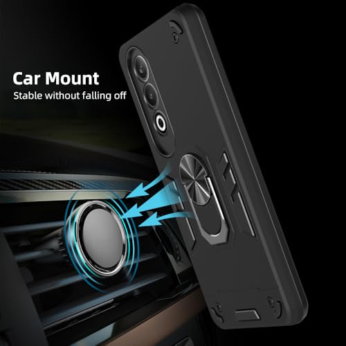 Image of NDCOM for Slim for OnePlus Nord CE 4 - Durable OnePlus Nord CE4 Cover, Precision Fit One Plus Nord CE4 Back Cover, Protective One Plus Nord CE 4 Cover Ring Holder Case