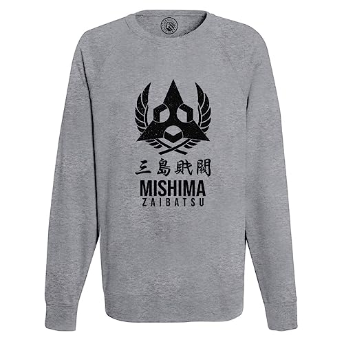 Sweat Mishima Zaibatsu homme vetement geek jeux video combat noir