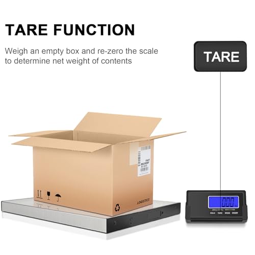 Image of THINKSCALE 440lb Heavy Duty Digital Shipping Scale, 10g Wireless LCD