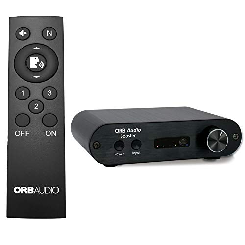 Booster Mini Amp For Tv Speakers With Voice Assist - Optical Input, Subwoofer Output And Remote Control, Two Analog Inputs And 5V Usb Power Slot, 50 Watts Total Output #TOP6