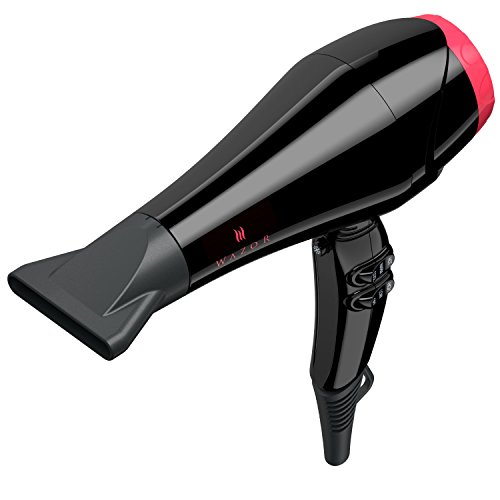 Ionic Hair Dryer – Professional Hair Dryer With Dual Ionic Technology – Powerful 1875W Blow Dryer With 3 Intelligent Heating Modes – Fast Drying Blow Dryer – No Hair Damage (Black) #TOP7