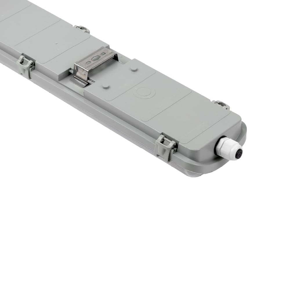 LUXULA LED Wannenleuchte 150cm mit 2x 22W LED Röhren T8 G13 Sockel, 4000K Neutralweiß, 4400lm - IP65 Feuchtraumleuchte für Werkstatt Keller Garage