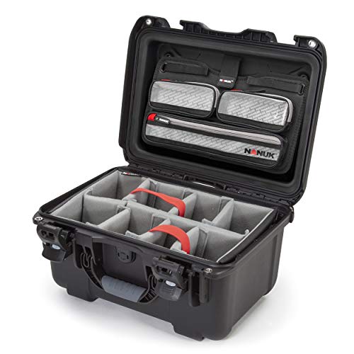 Image of NANUK 918 Pro Photo Kit Case, Waterproof Hard Case, Carry-On | 16.9 inch x 12.9 inch x 9.3 inch, Protects Cameras, Lenses, Drones & Sensitive Equipments During Travel, Padded Dividers, Lockable, Black