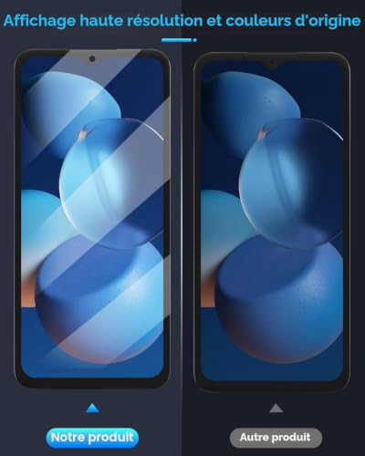 Écran tactile numériseur assemblage complet Galaxy A16 noir sans cadre - 4