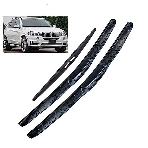 Essuie-glace BMW X5 F15 kit complet avant arrière pour modèles 2013 à 2018