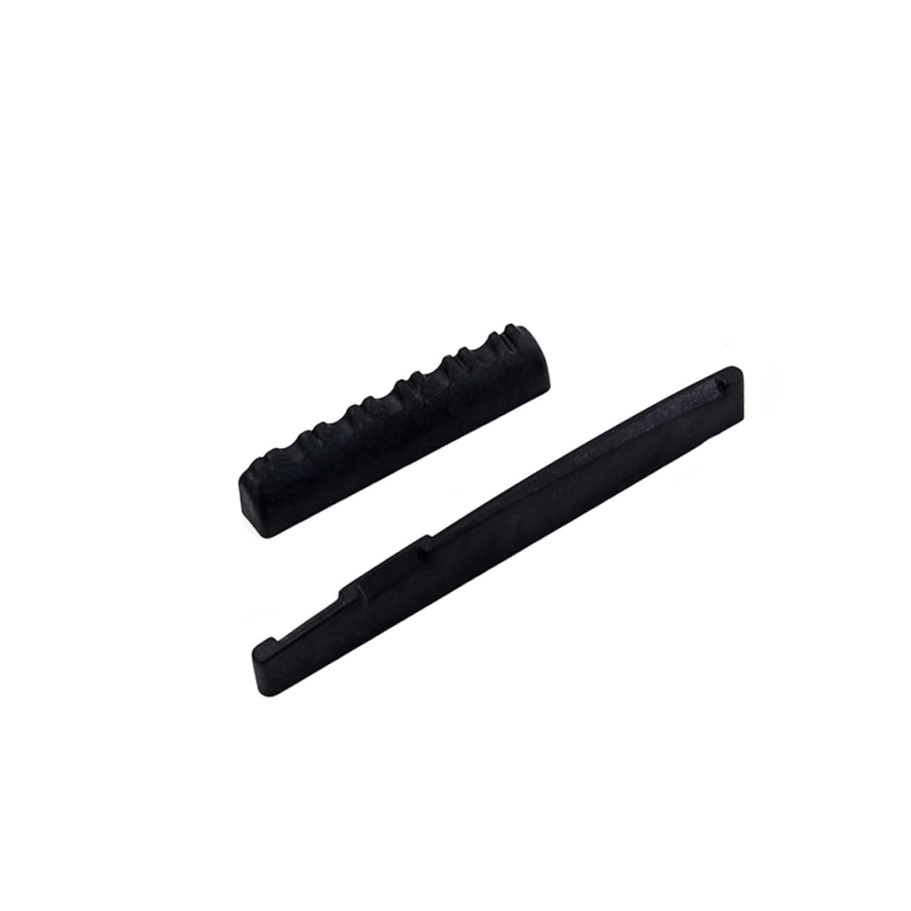 Abaodam Pcs Guitar Bone Nut and Saddle Set for Easy Replacement Your Guitar Black Enhance Playability and Sound