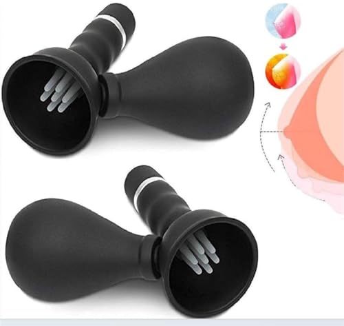 Black Viboators Toys Inverted Nipple Viboatorrs Suckers Flat and Shy Nipples for Women, Toys Viboatorrs Nipple Corrector Sucking Cups Breastfeeding Suction for Women TR5729C4