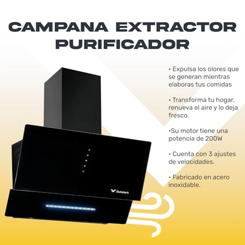 Estufas Y Campanas, Kitchen campana extractora Marca RACK & PACK (3)