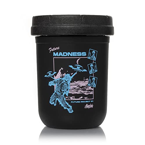 AlienLabs Future Madness 8oz Mason Stash Jar by RE:STASH