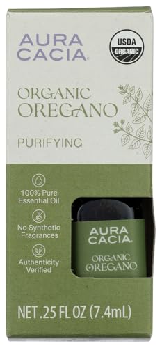 Aceite esencial orgánico de orégano 0.25 Fl Oz miniatura 1