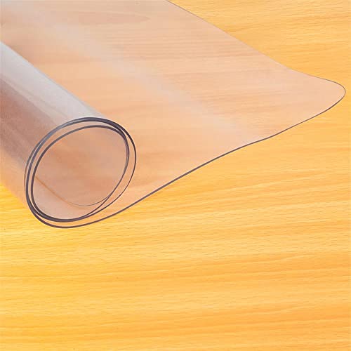 Haillusty Pvc Matte Floor Chair Mat - Protects Hardwood Tile Laminate & More - Non-Slip Stylish & Easy To Clean - Ideal For Home Or Office Use #TOP5