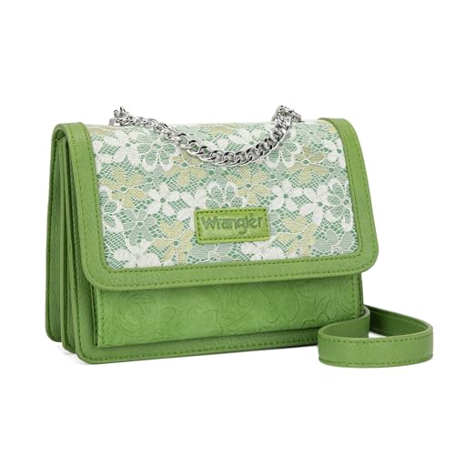 Sac à bandoulière à rabat avec sangle de chaîne texturée chic