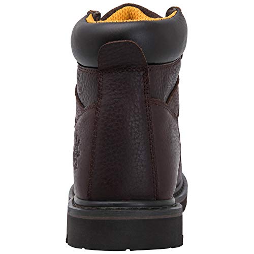 GW Men's 1606ST Brown Steel Toe Work Boots 13 M US