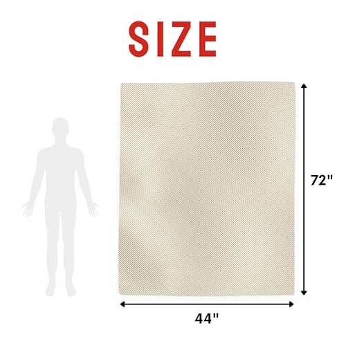 Image of ATMOSURE Faraday Fabric & Tape Kit (2 Yard | 44 inchx72 inch) - Copper-Nickel Shielding for RFID Blocking, Wireless Signal Isolation, DIY Applications