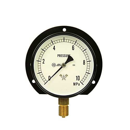 右下精器 汎用圧力計B100・G3/8 S-42・10.0MPA