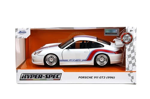 Jada Hyper-Spec 1:24 Porsche 911 GT3 Die-Cast Car miniatura 2