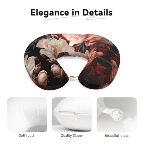Almohada de espuma viscoelástica cuello U 30x25 cm miniatura 3