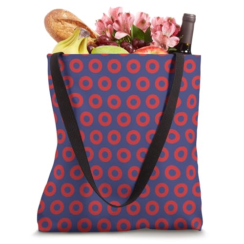 Bolso Tote con patrón Fishman Donut Phish Style miniatura 4
