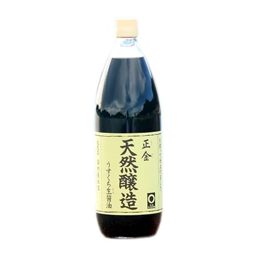 正金醤油 天然醸造うすくち生醤油 1000ml (単品)