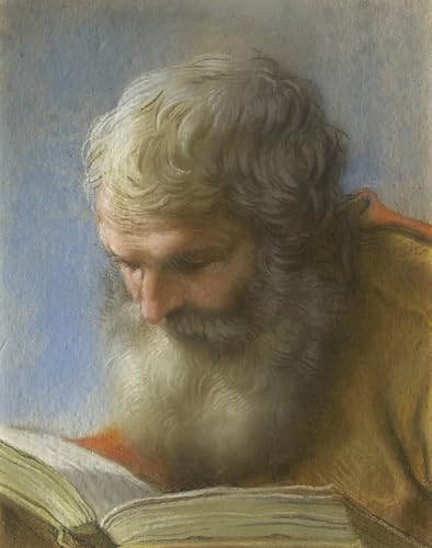 Lienzo Testa di un apostolo 60x90cm, la solución artística para dar vida a una pared vacía
